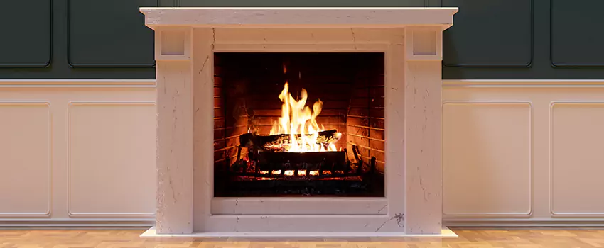 Decorative Electric Fireplace Installation in Deerfield Beach, Florida