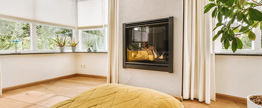 Residential Fireplace Ceramic Glass Installation in Deerfield Beach, FL
