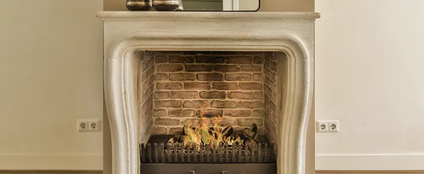 Vintage-style Fireplace Redesign in Deerfield Beach, Florida