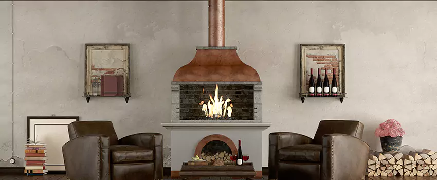 Thelin Hearth Products Providence Pellet Insert Fireplace Installation in Deerfield Beach, FL