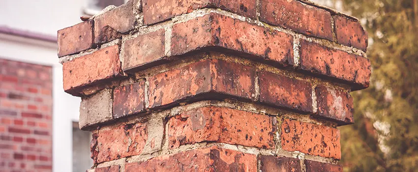 Cracked Chimney Bricks Repair Cost in Deerfield Beach, Florida