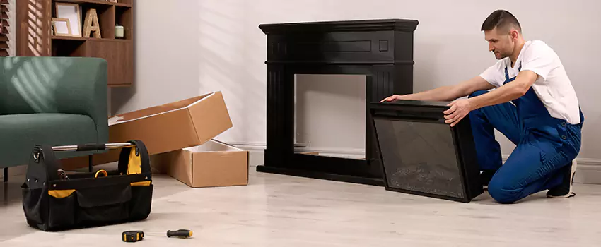 Old Rusted Metal Fireplace Repair And Replacement in Deerfield Beach, FL